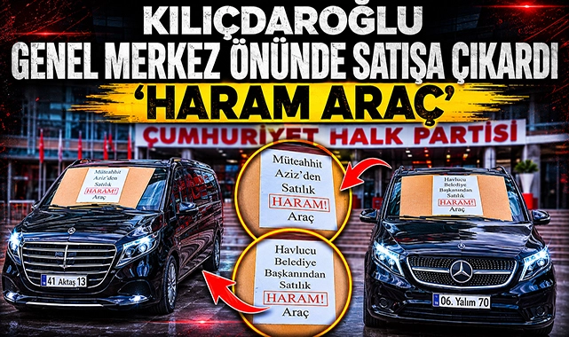 Kılıçdaroğlu Genel Merkez önünde satışa çıkardı: