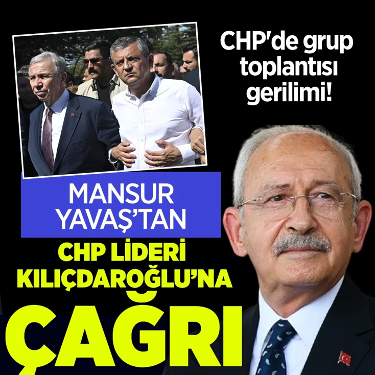 CHP'de grup toplantısı gerilimi!