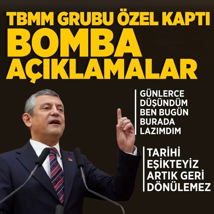 CHP'de tarihi grup toplantısı!