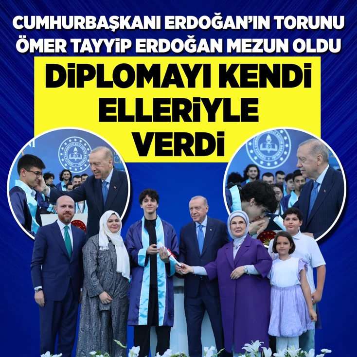 Tayyip Erdoğan Diploma Aldı