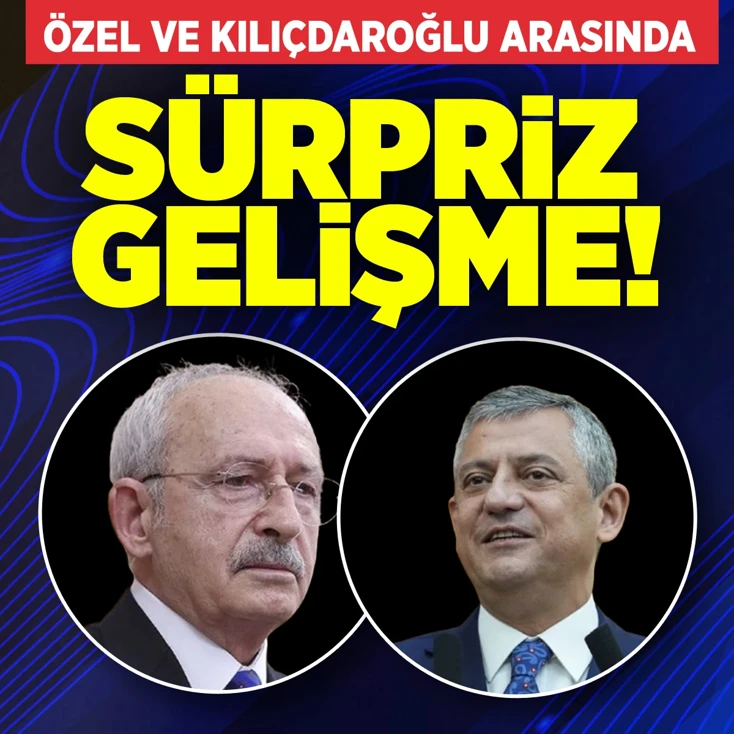 Sürpriz gelişme!