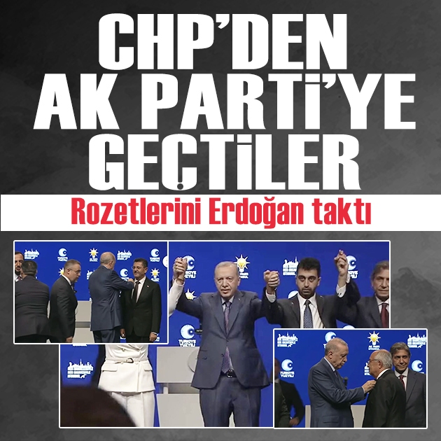 3 CHP'li belediye başkanı daha AK Parti'ye katıldı: