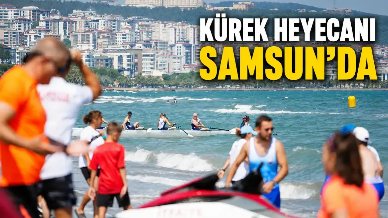 Samsun’da Deniz Küreği Türkiye Şampiyonası Devam ediyor