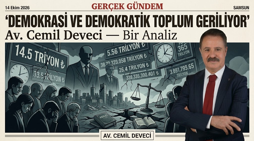 DEMOKRASİ VE DEMOKRATİK TOPLUM GERİLEYOR